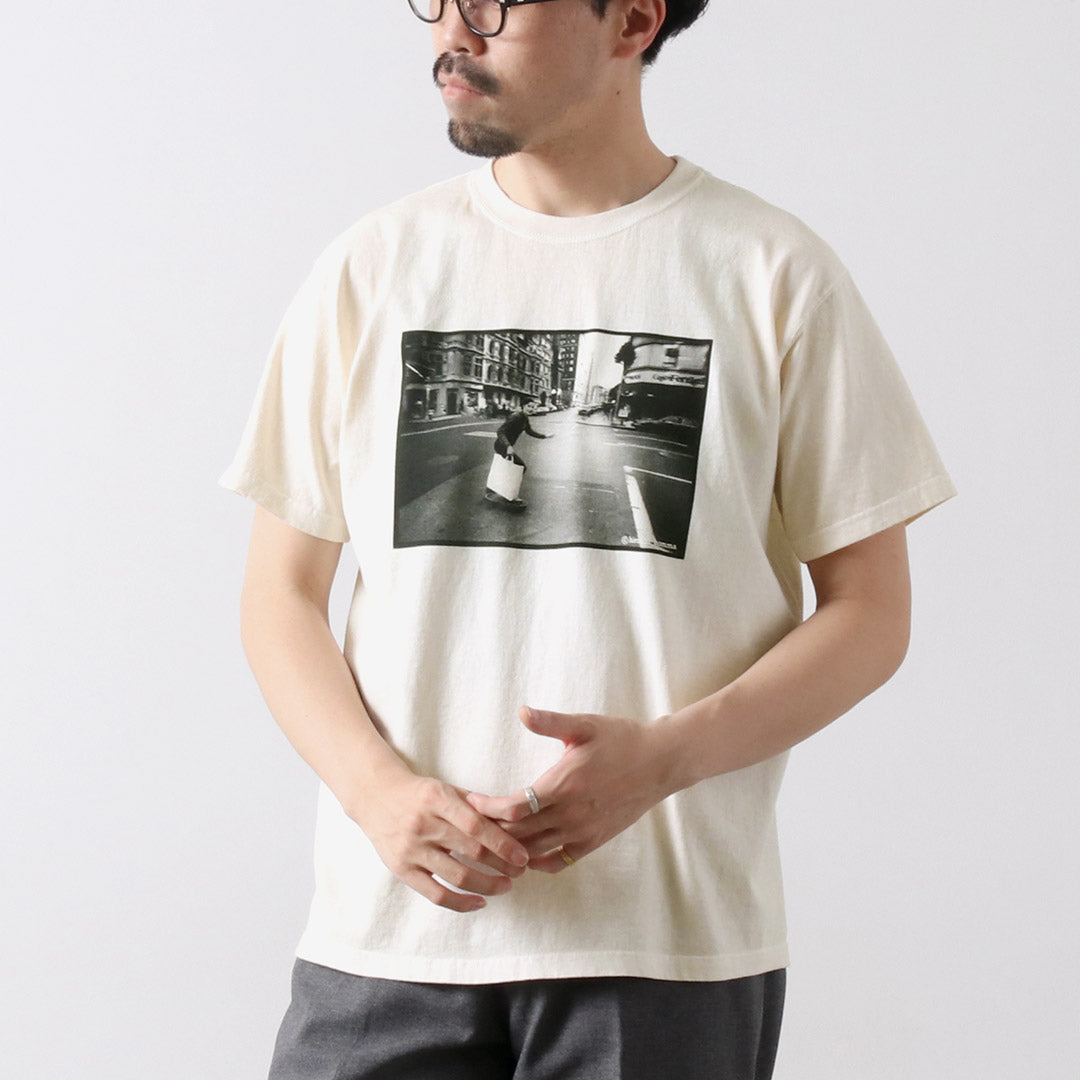 BON SUR / Skater Manhattan Photo T-Shirt
