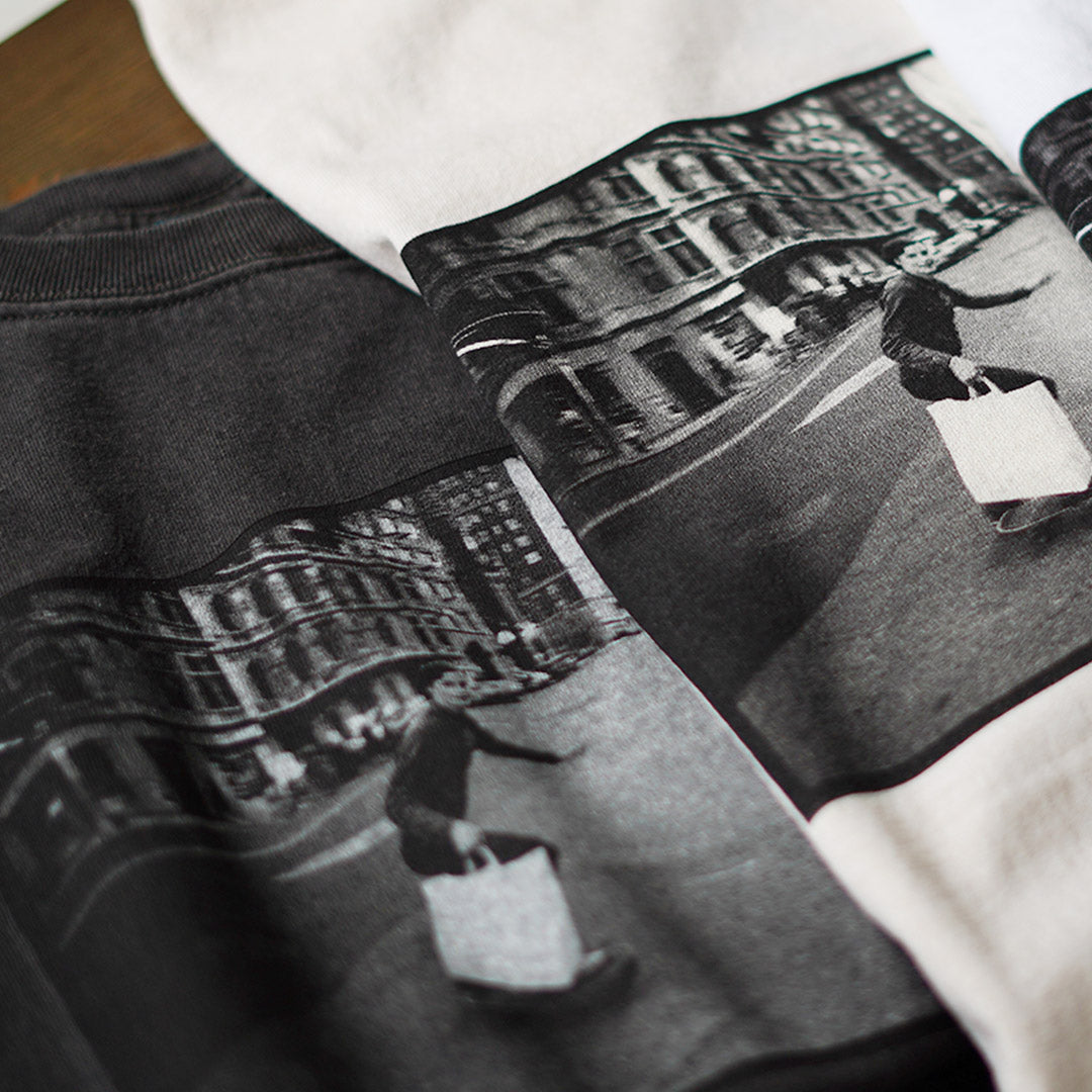 BON SUR / Skater Manhattan Photo T-Shirt