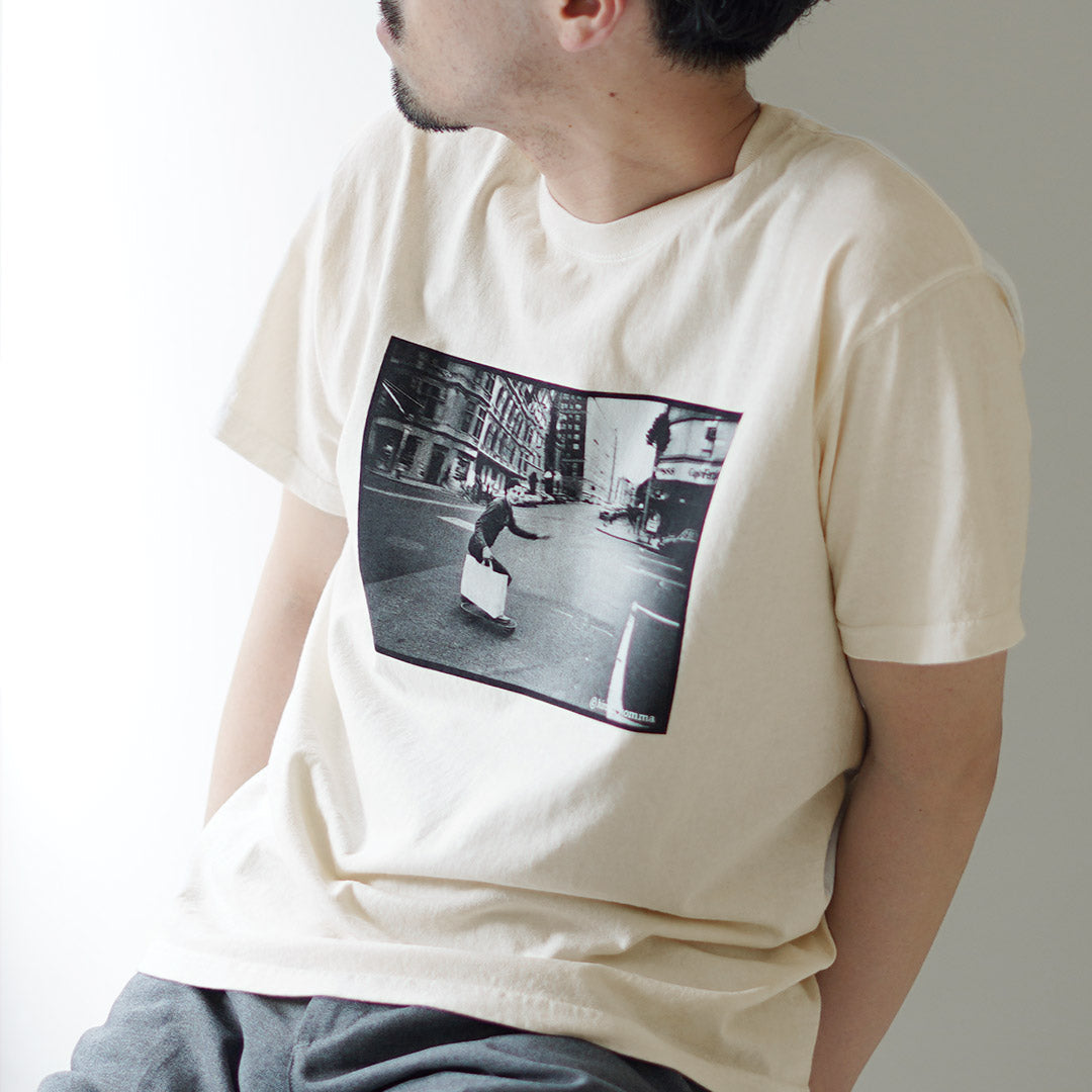 BON SUR / Skater Manhattan Photo T-Shirt