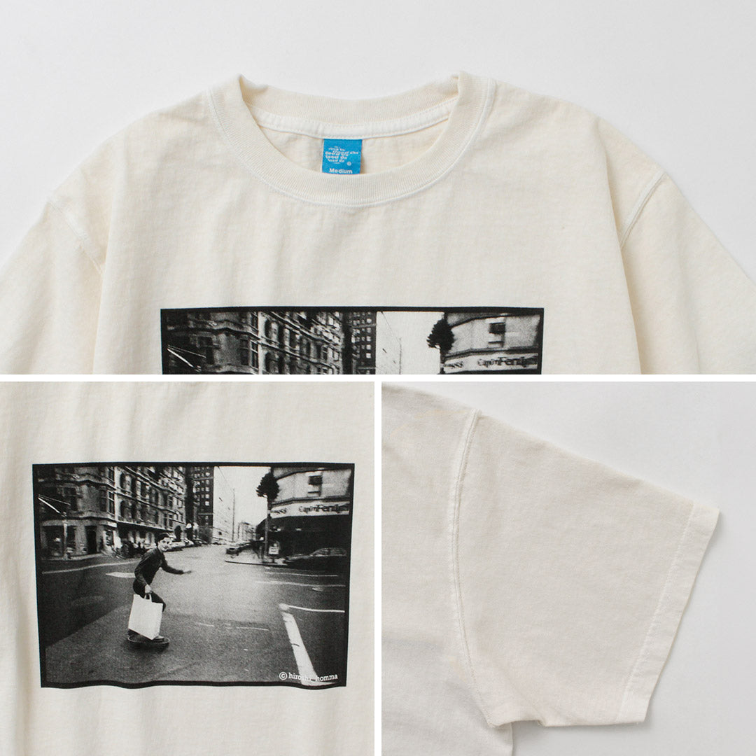 BON SUR / Skater Manhattan Photo T-Shirt