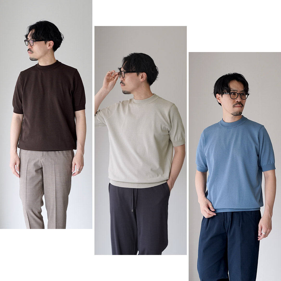 RINASCENTE / T-shirt en tricot hybride