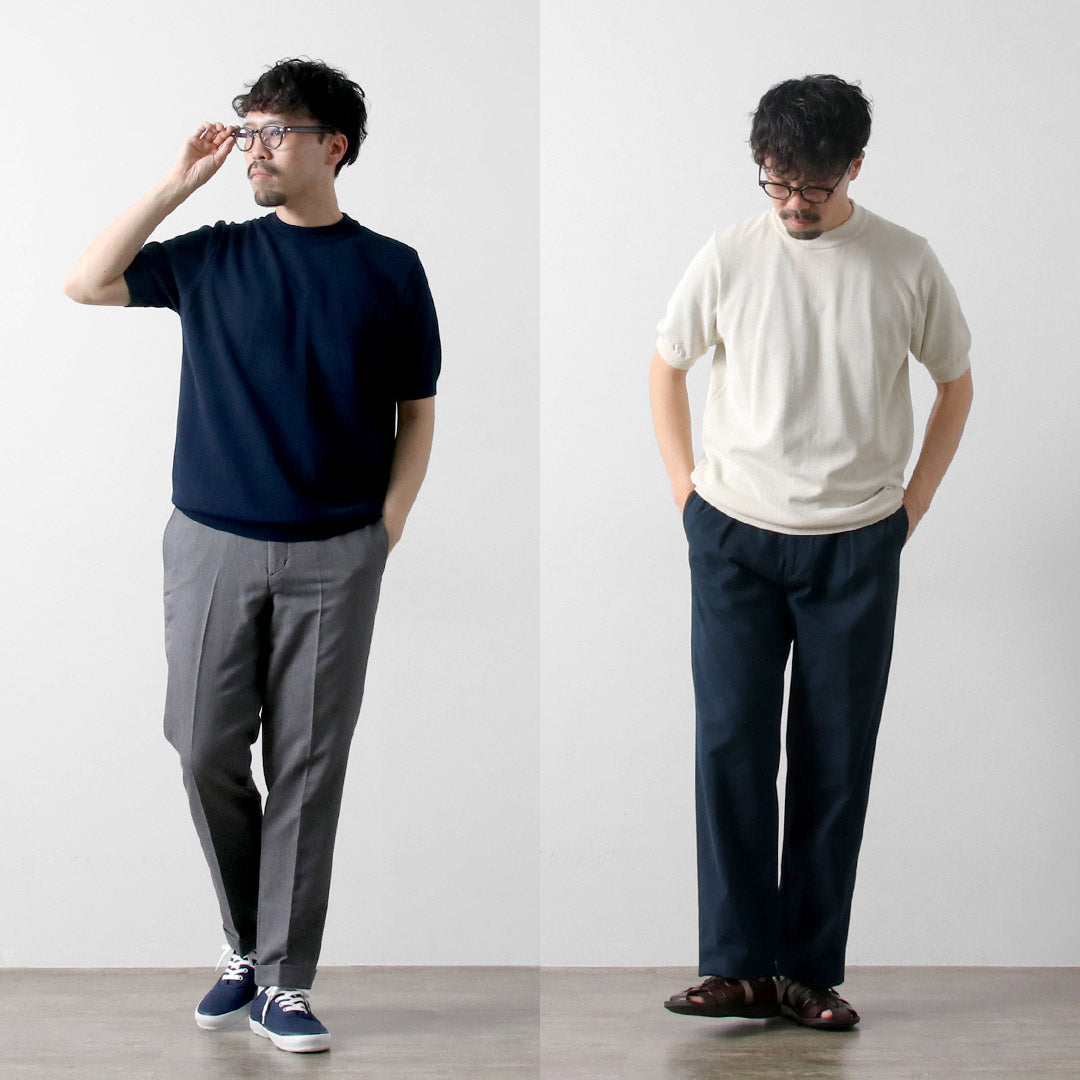 RINASCENTE / T-shirt en tricot hybride