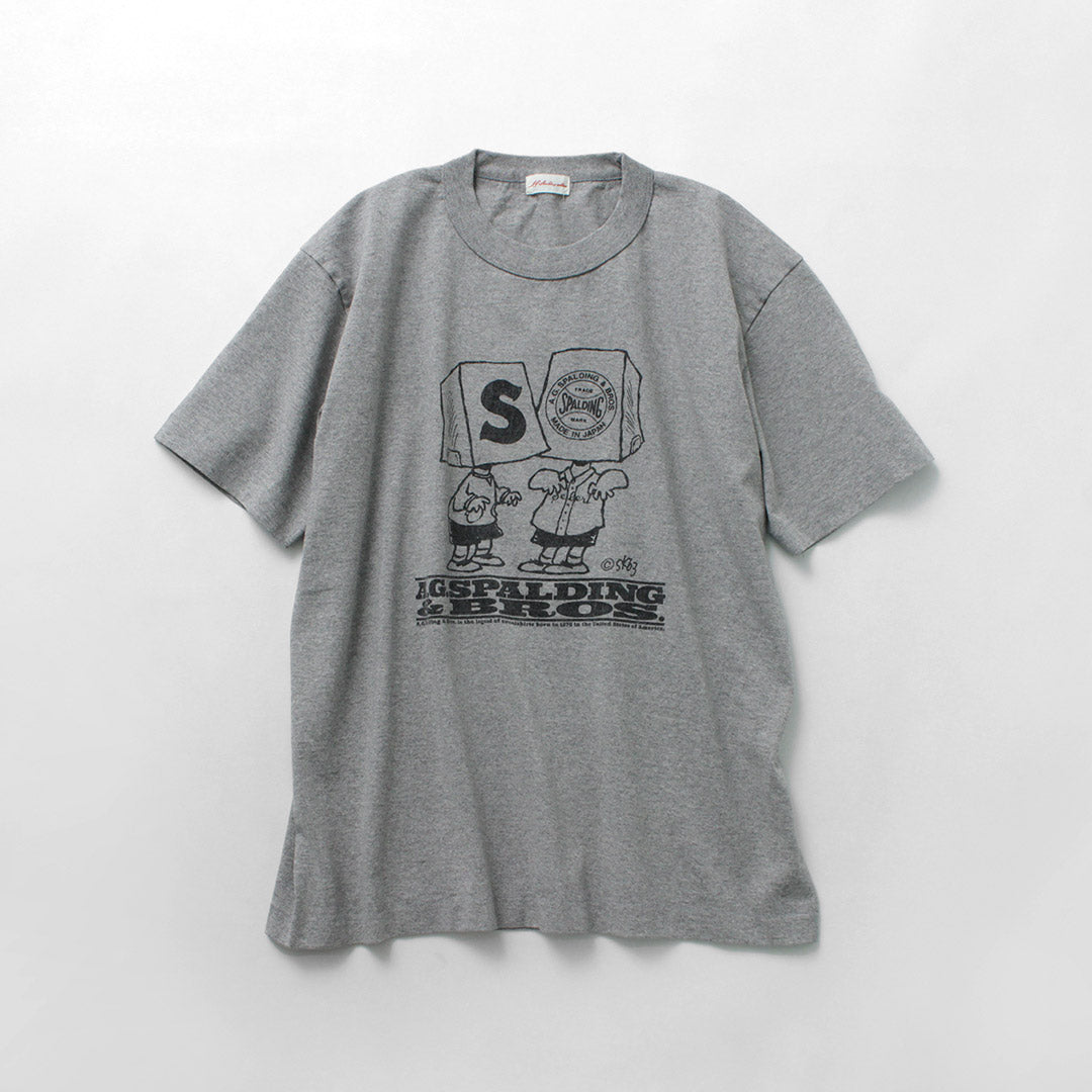 A.G.SPALDING & BROS / 素描本印花 T 恤