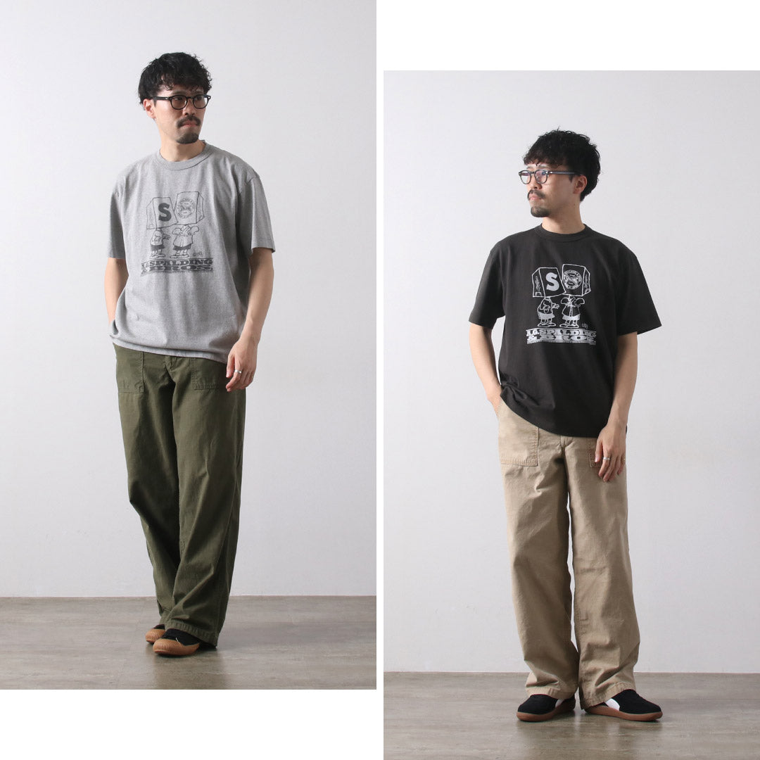 A.G.SPALDING & BROS / 素描本印花 T 恤
