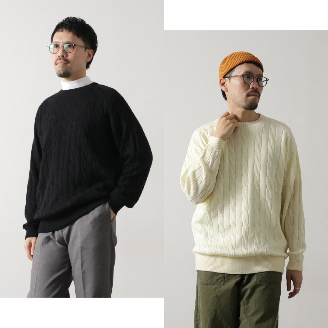 RYE TENDER / Bleecker 绞花毛衣