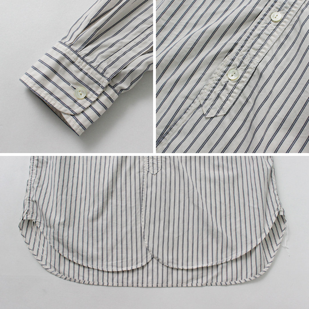 FOB FACTORY / F3509 Band Collar Shirt