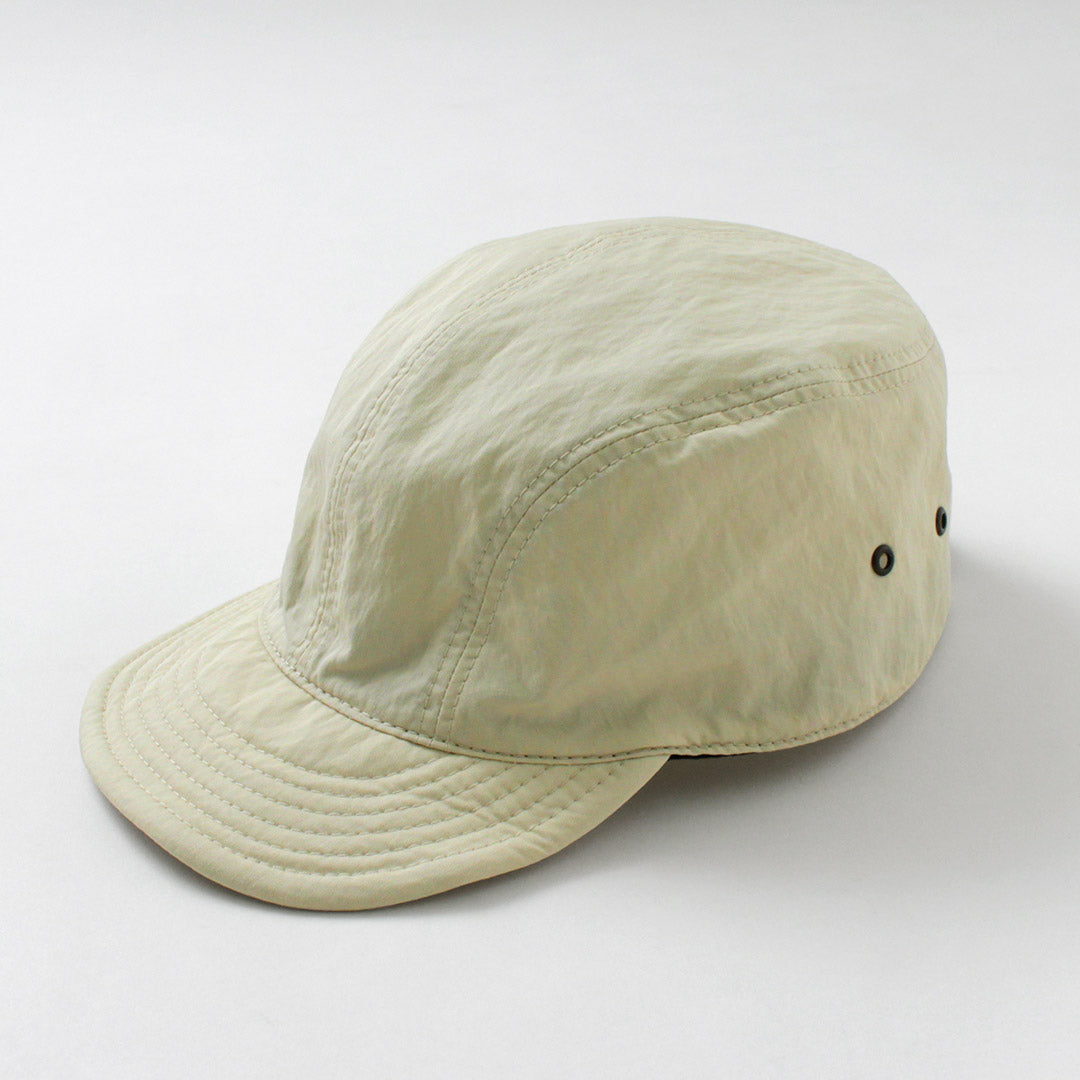 HIGHER / Gorra activa de sarga de alta densidad de nailon y algodón