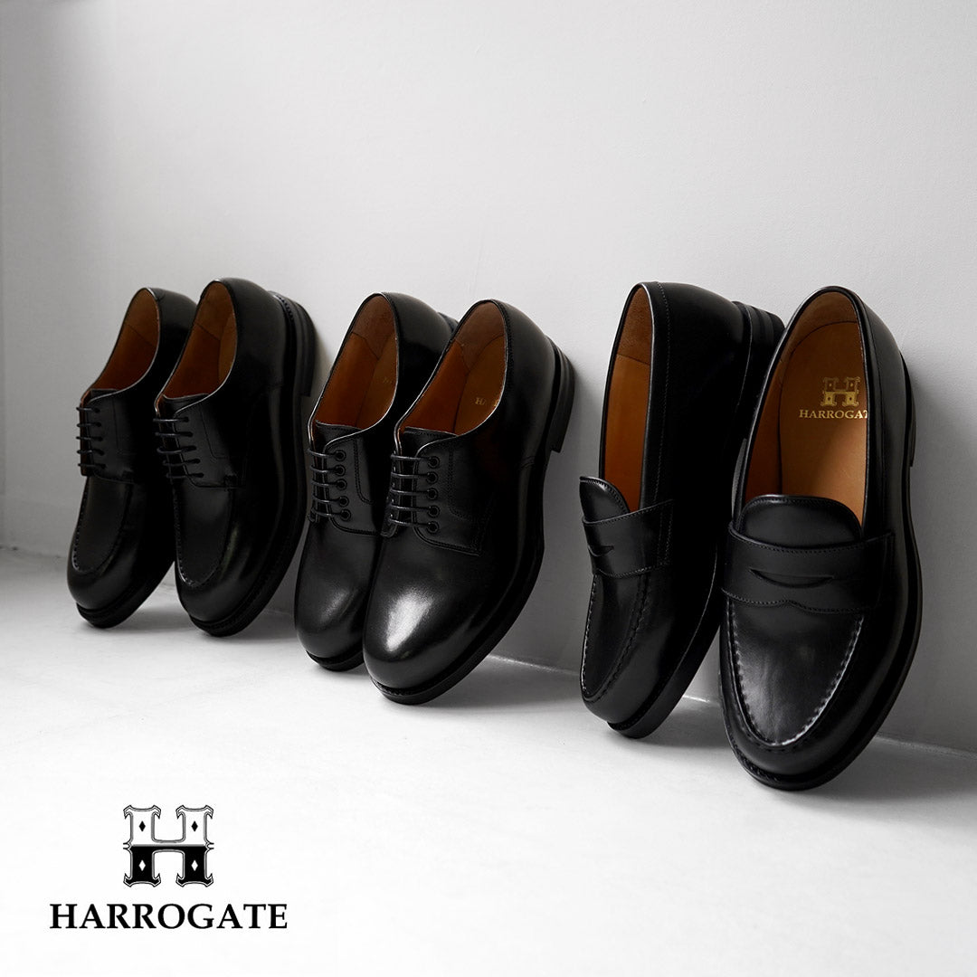 HARROGATE / 플레인 토 가죽 슈즈