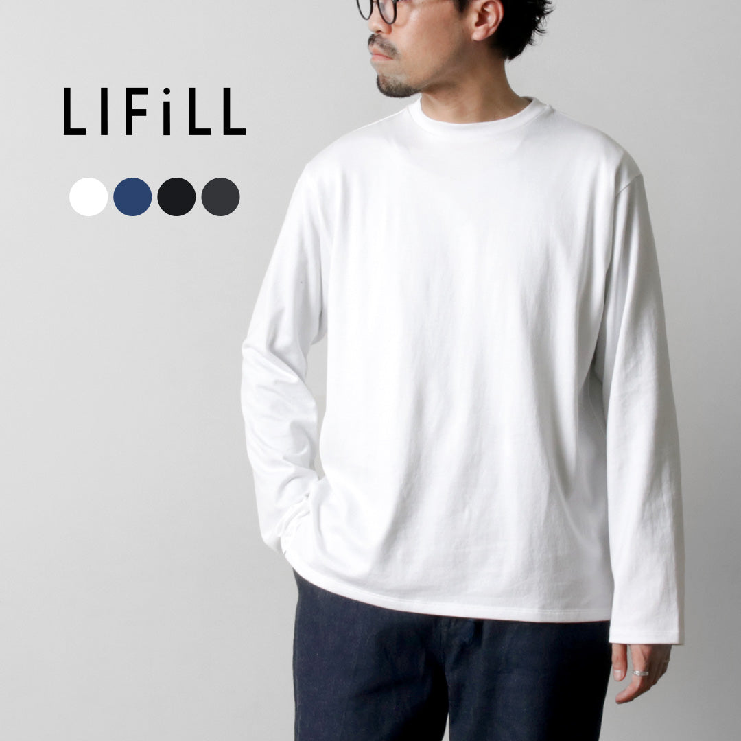 LIFiLL / 사이드 슬릿 긴팔 티셔츠