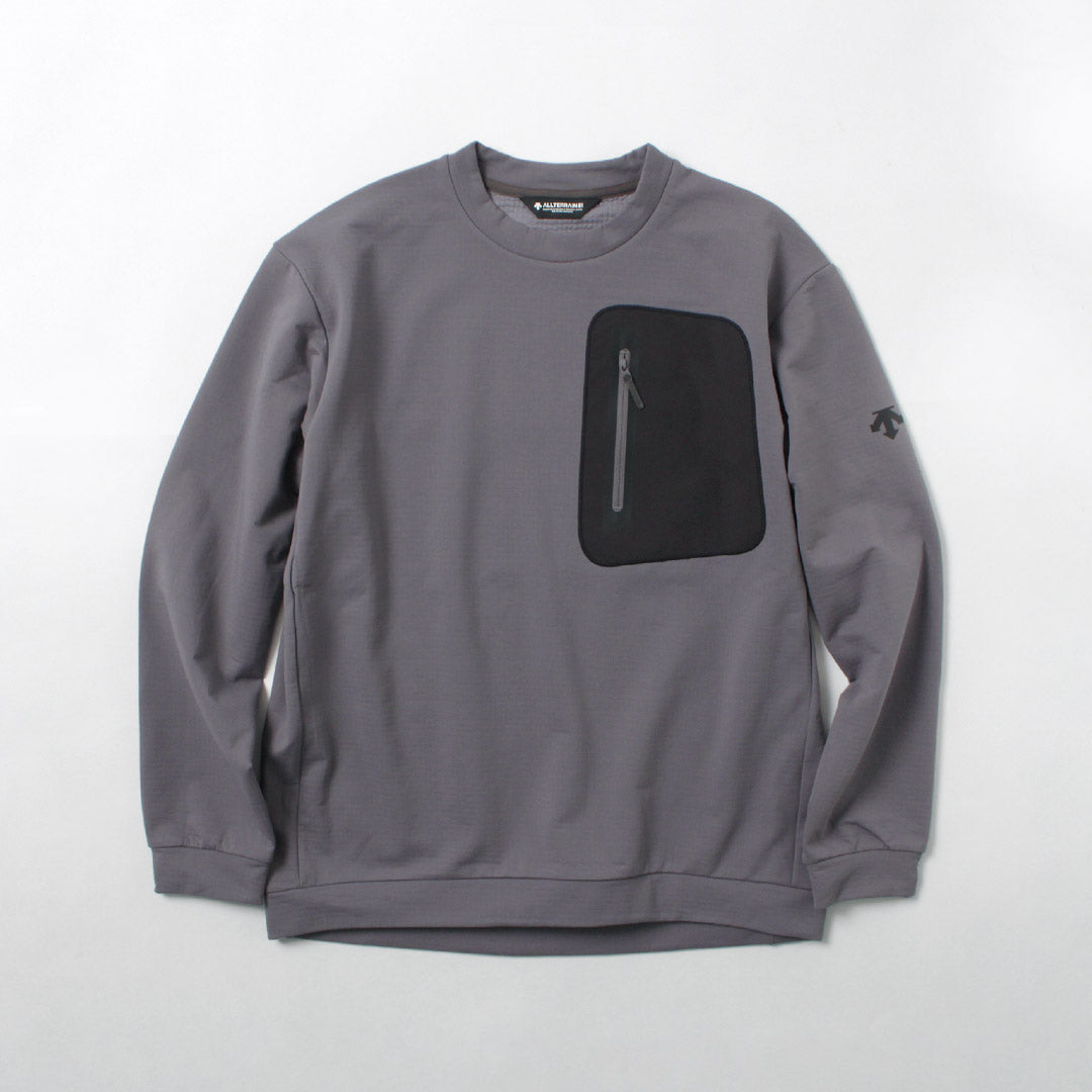 DESCENTE ALLTERRAIN81 / 空气网格圆领运动衫