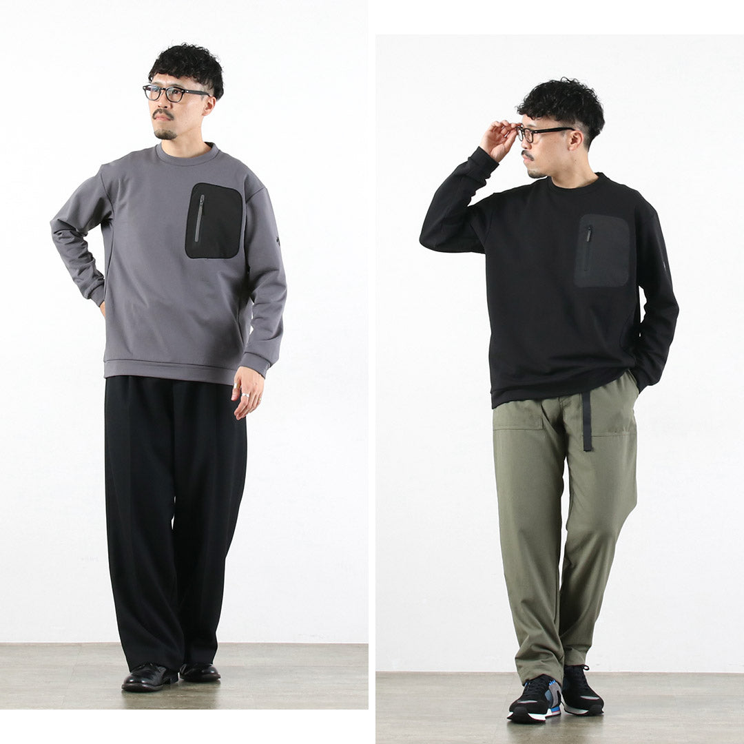 DESCENTE ALLTERRAIN81 / 空气网格圆领运动衫