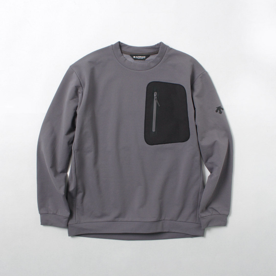 DESCENTE ALLTERRAIN81 / 空气网格圆领运动衫