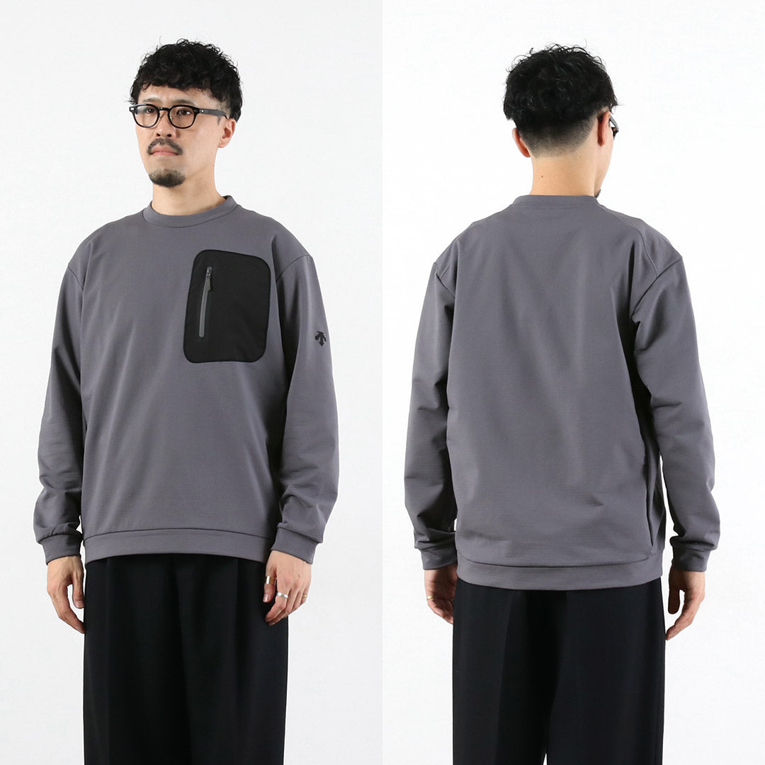 DESCENTE ALLTERRAIN81 / 空气网格圆领运动衫