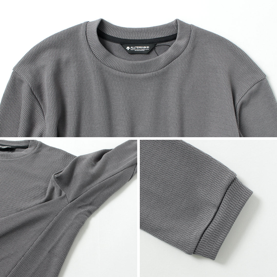 DESCENTE ALLTERRAIN 81 / 拉绒保暖圆领套头衫