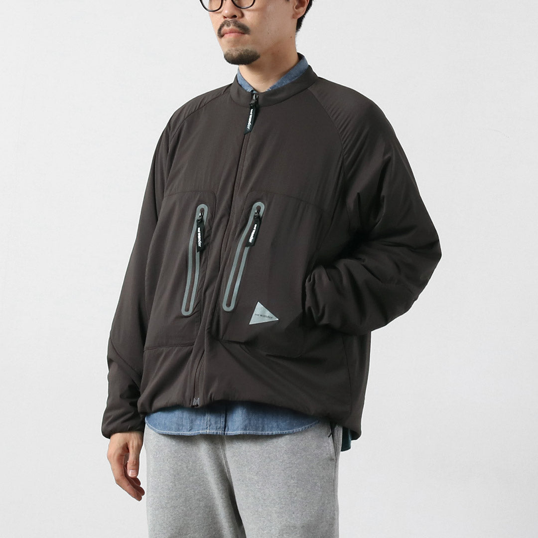 AND WANDER / Chaqueta sin cuello Alpha AIR