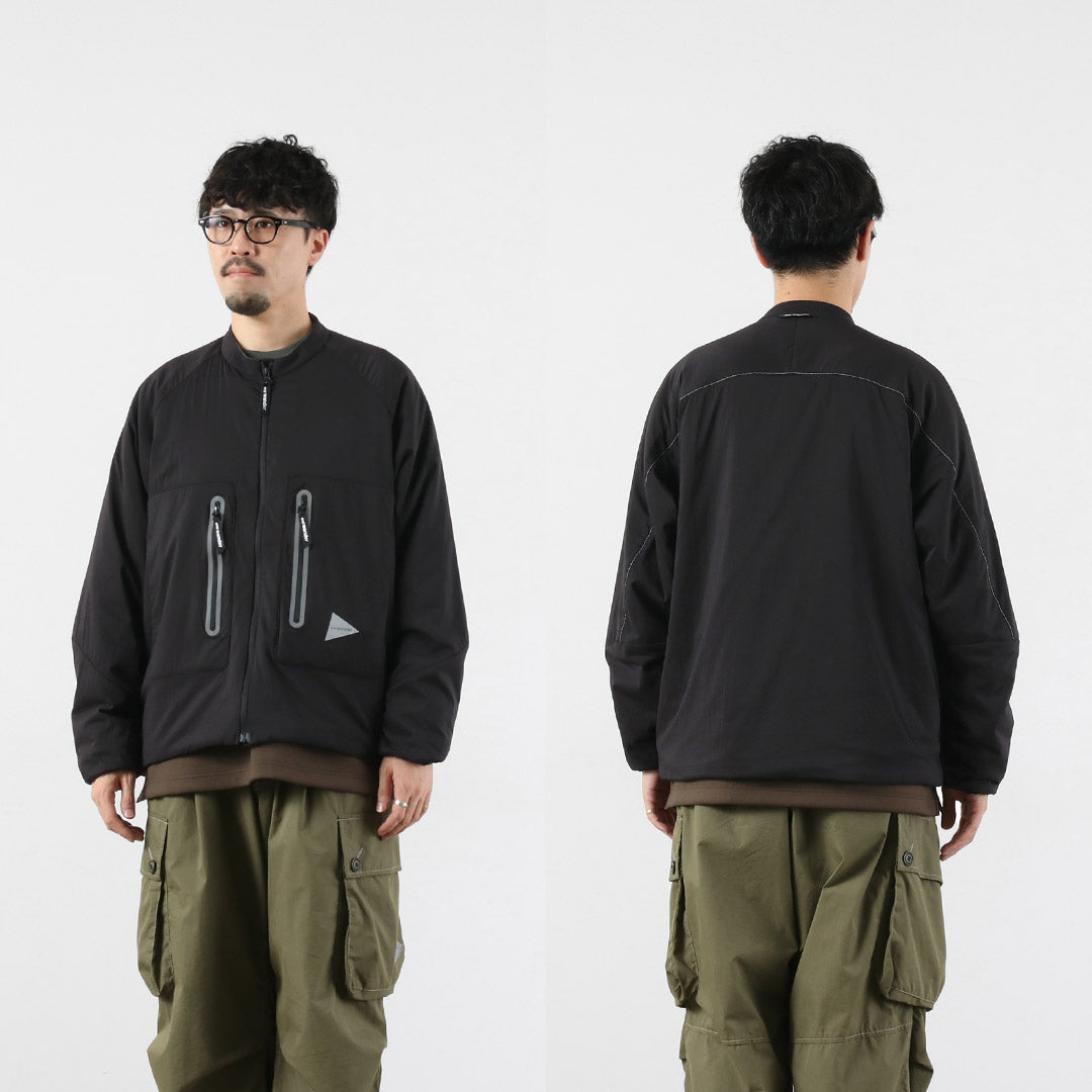 AND WANDER / Chaqueta sin cuello Alpha AIR