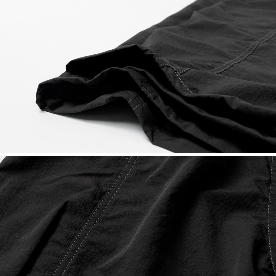 AND WANDER / Crinkle Nylon Pants
