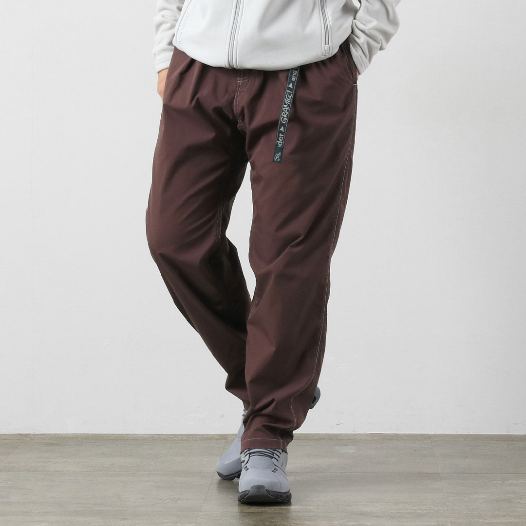 Pantalon d'escalade en nylon et coton de la collaboration AND WANDER / GRAMICCI