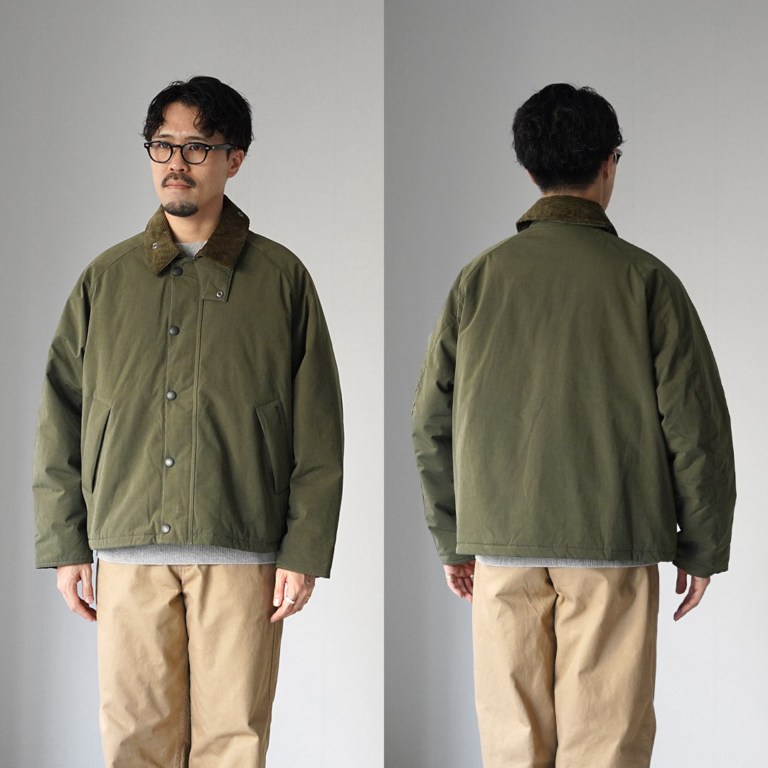 BARBOUR / 带衬垫的运输夹克