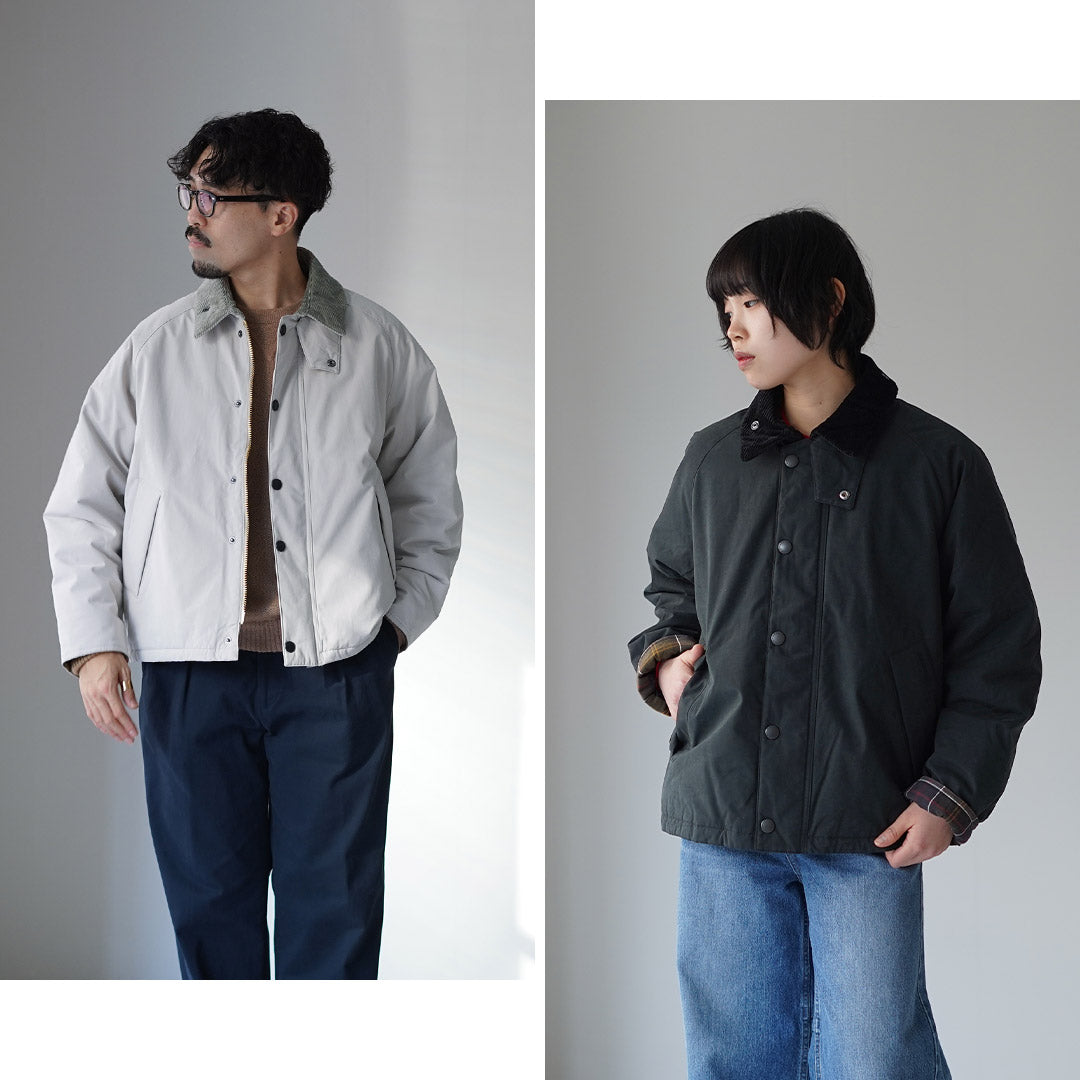 BARBOUR / 带衬垫的运输夹克