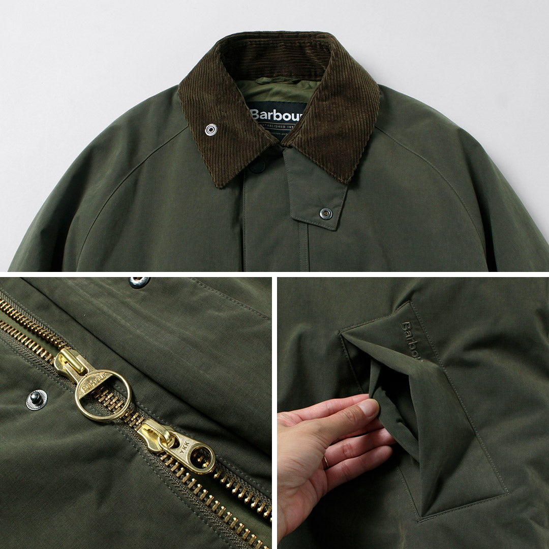 BARBOUR / 带衬垫的运输夹克