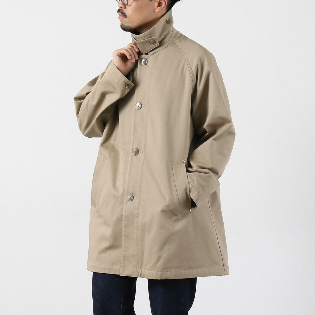 传统风衣 / 002 基本款斜纹棉布工作服