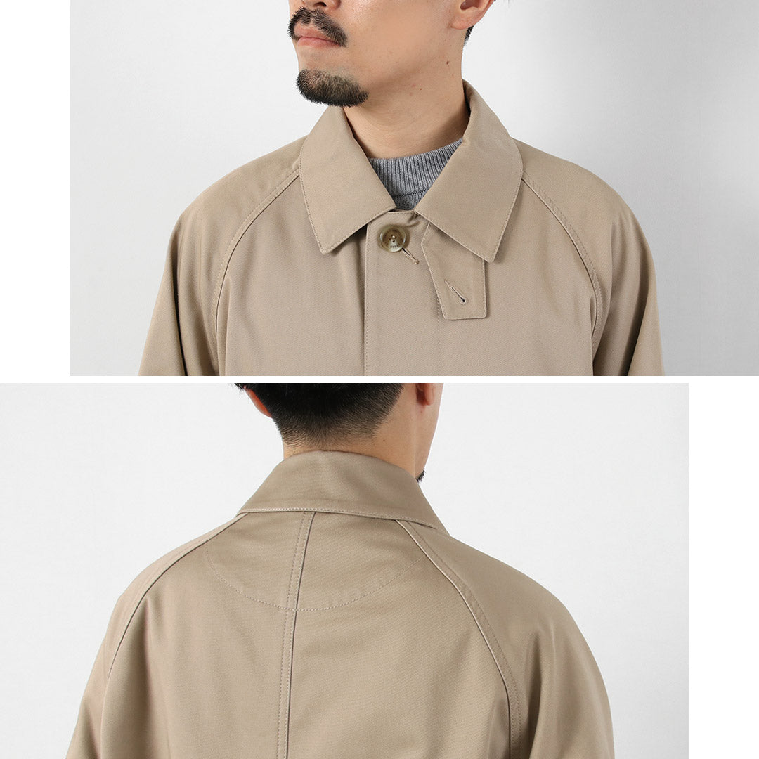 传统风衣 / 002 基本款斜纹棉布工作服