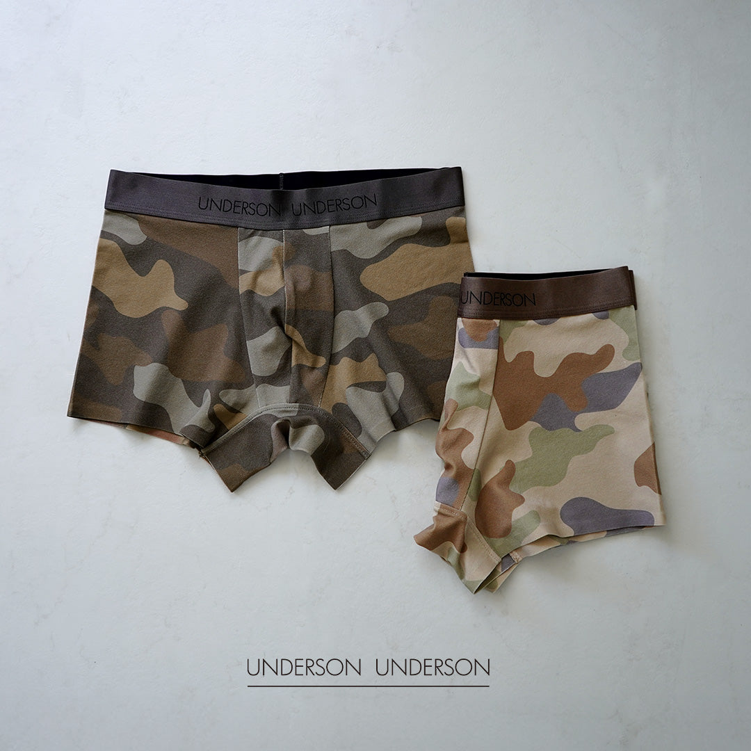 UNDERSON UNDERSON / 迷彩短平角内裤