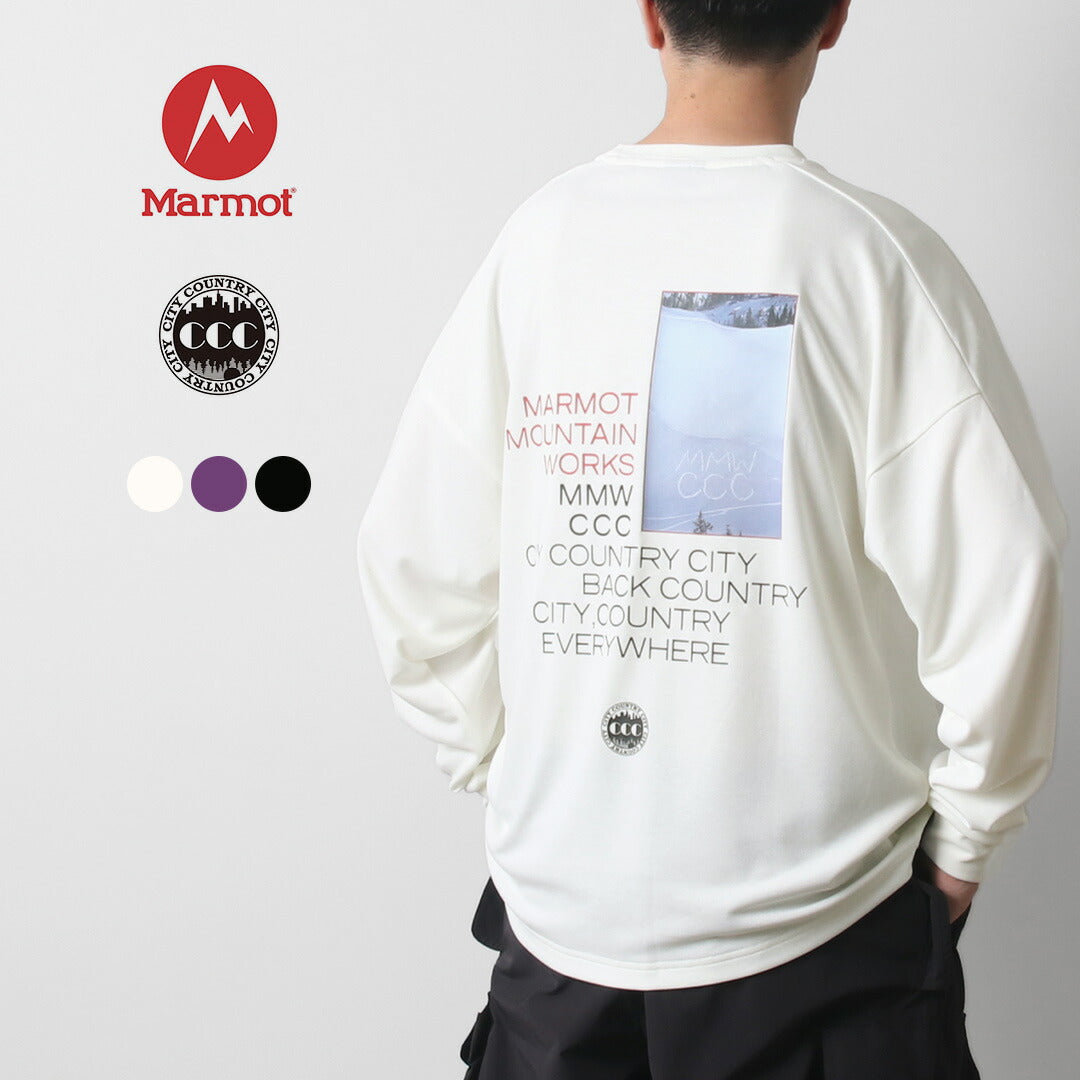 Camiseta de manga larga colaboración MARMOT / City Country City