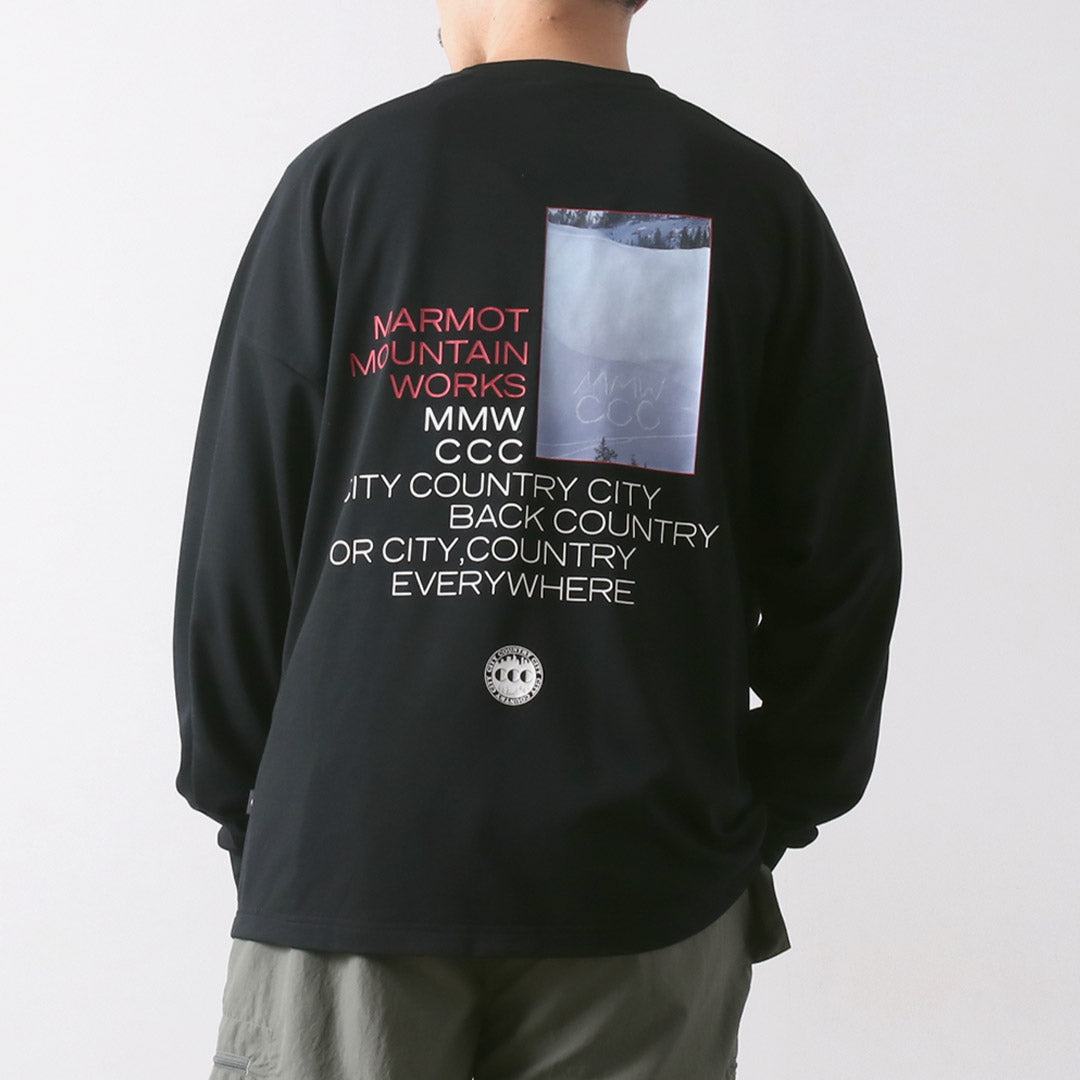Camiseta de manga larga colaboración MARMOT / City Country City