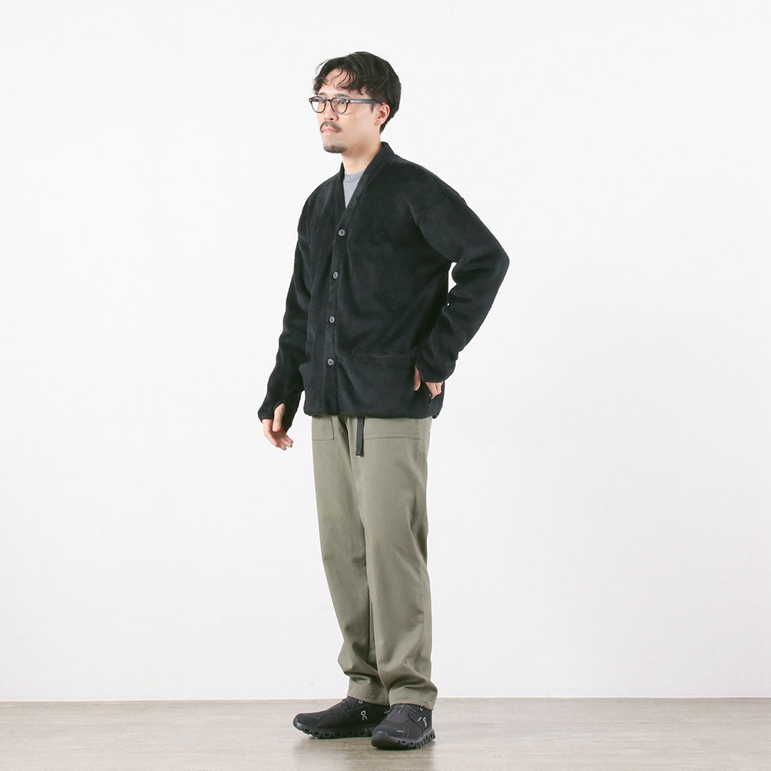 AXESQUIN / POLARTEC 高蓬鬆鈕扣開衫