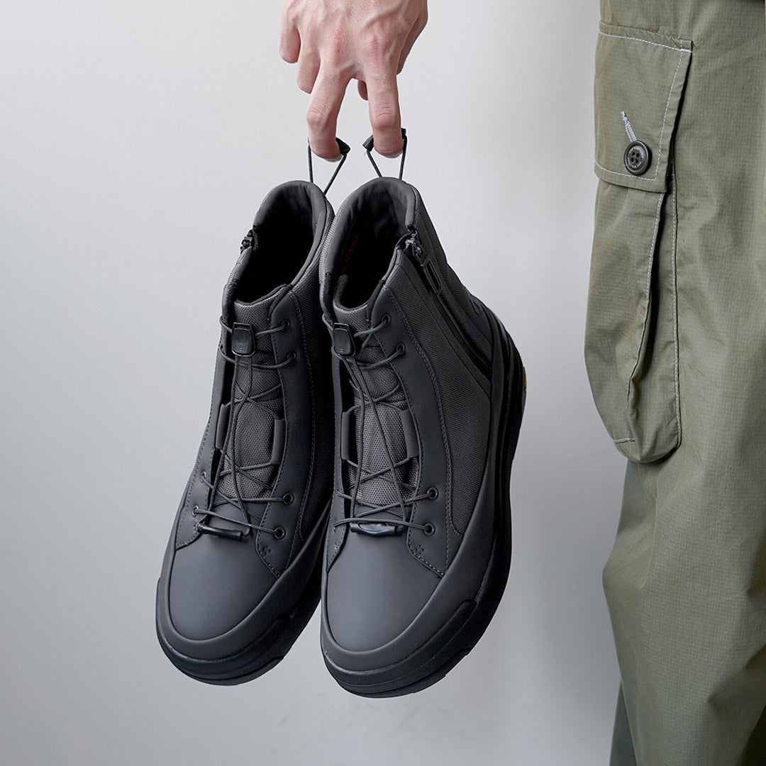 DESCENTE / ALLTERRAIN / D.Trace 하이컷 사이드 지퍼 레이스업 부츠