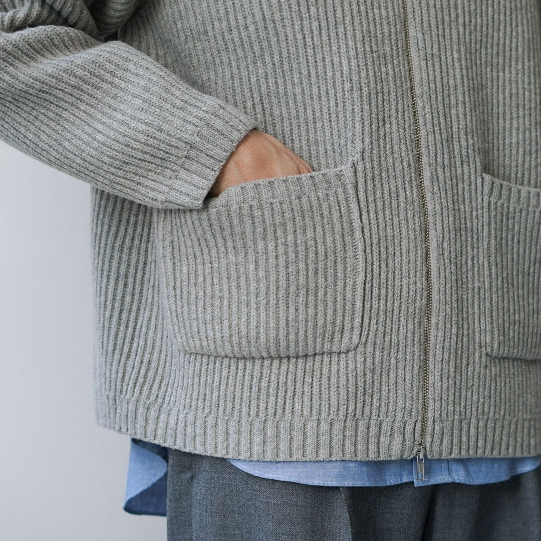 RYE TENDER / Veste Jerome Blouson en tricot entièrement zippé