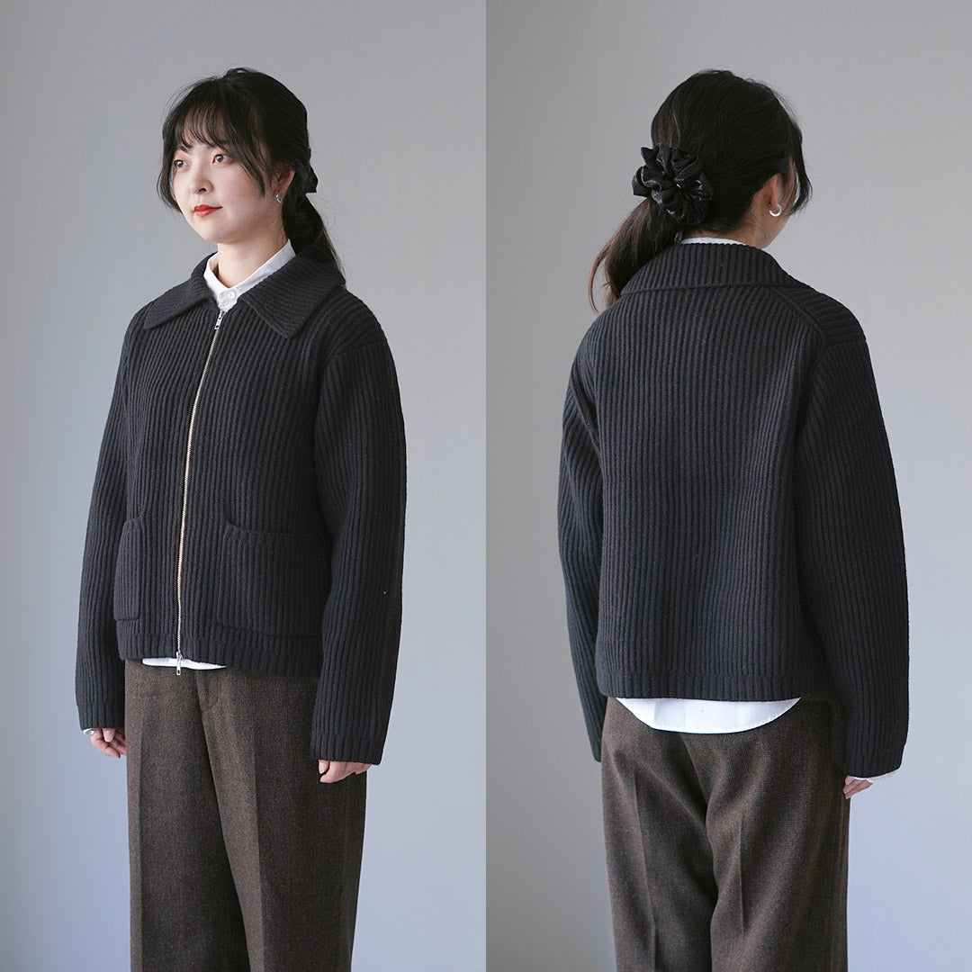 RYE TENDER / Veste Jerome Blouson en tricot entièrement zippé