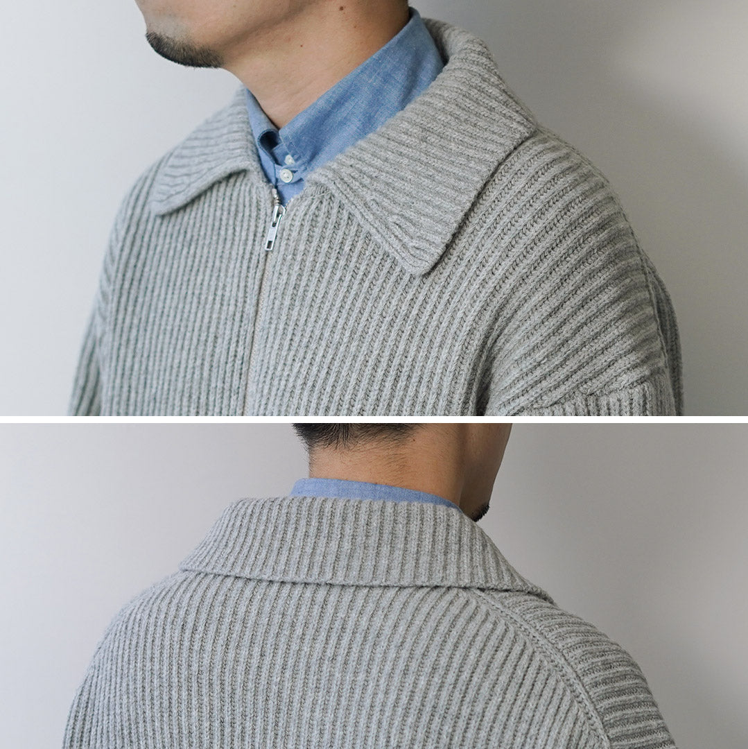 RYE TENDER / Veste Jerome Blouson en tricot entièrement zippé