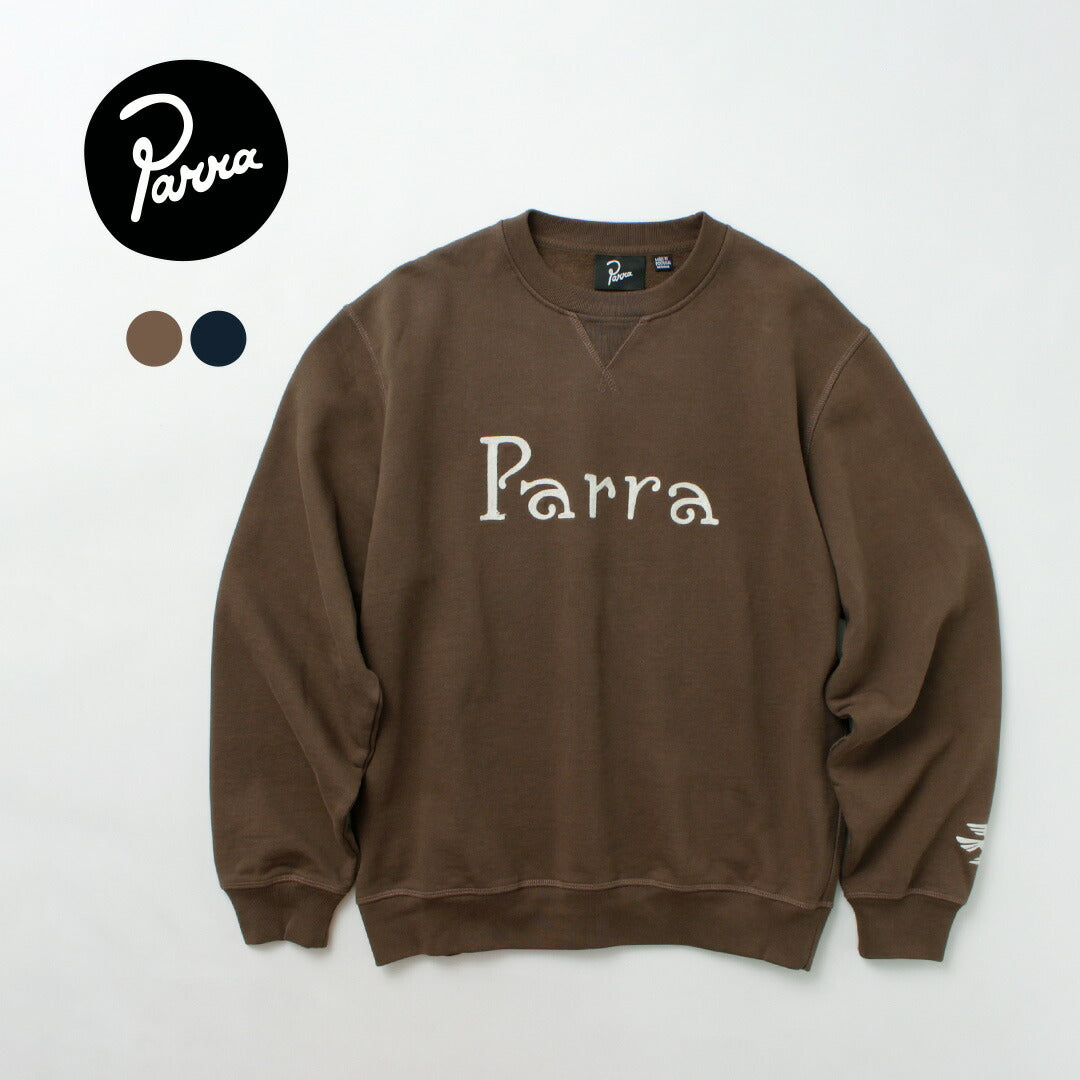 PAR PARRA / Sweat-shirt à col rond avec logo Weird Trad