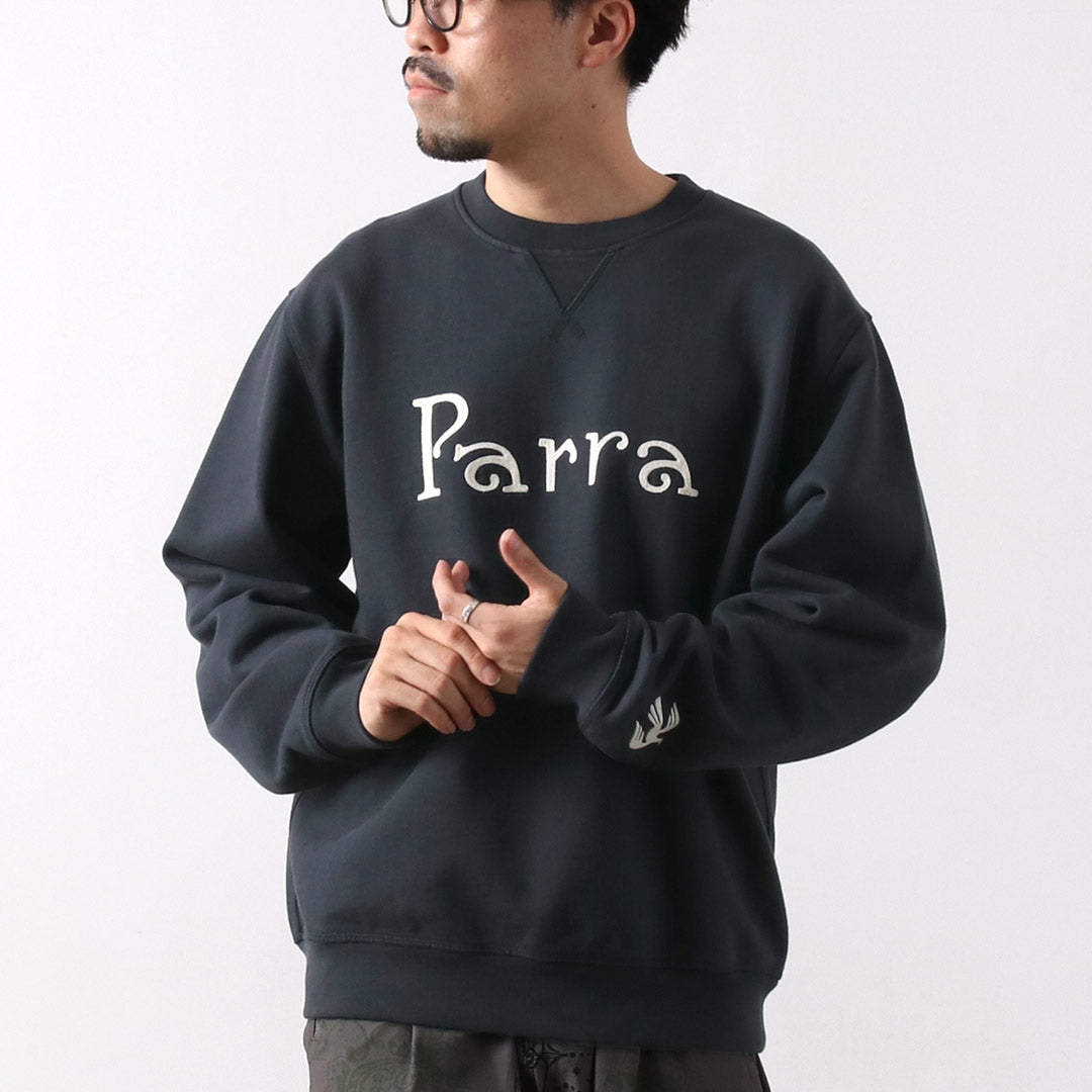 PAR PARRA / Sweat-shirt à col rond avec logo Weird Trad