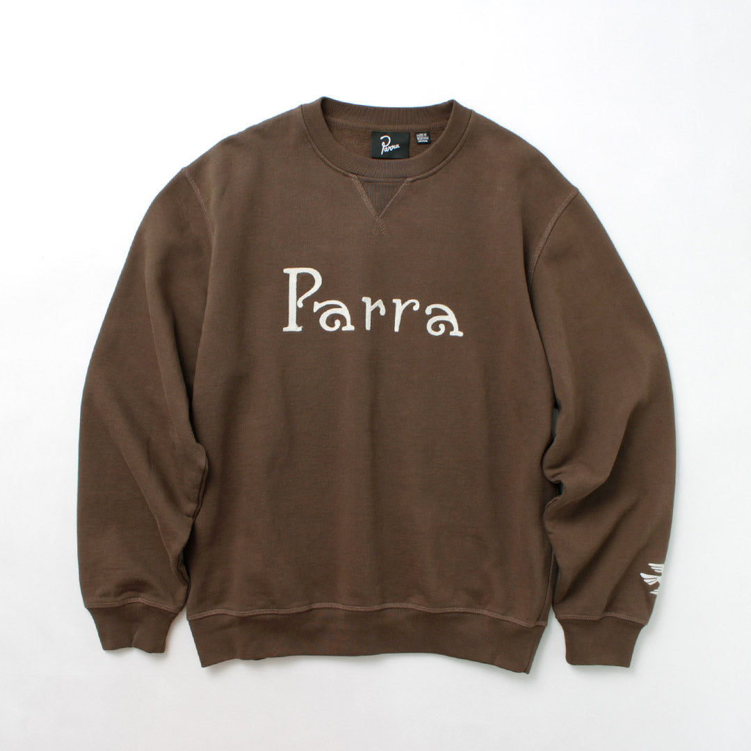 PAR PARRA / Sweat-shirt à col rond avec logo Weird Trad