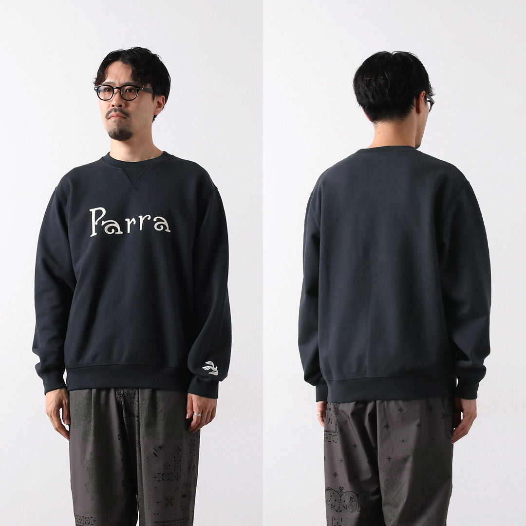 PAR PARRA / Sweat-shirt à col rond avec logo Weird Trad