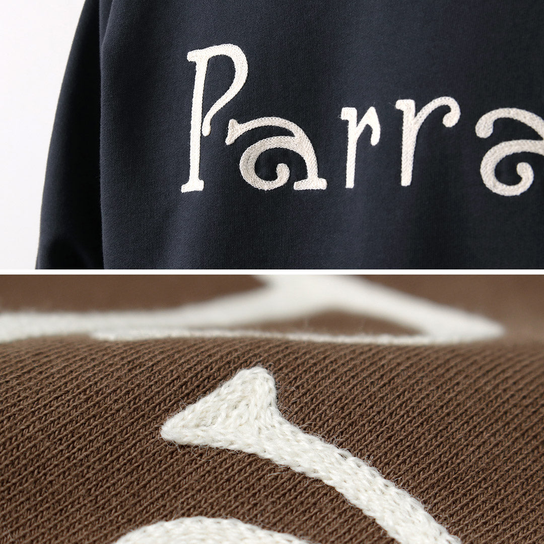 PAR PARRA / Sweat-shirt à col rond avec logo Weird Trad