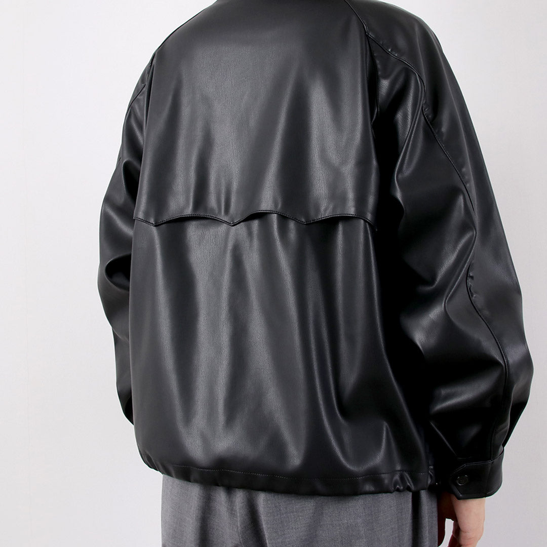 BARACUTA / G4 箱形夾克人造革