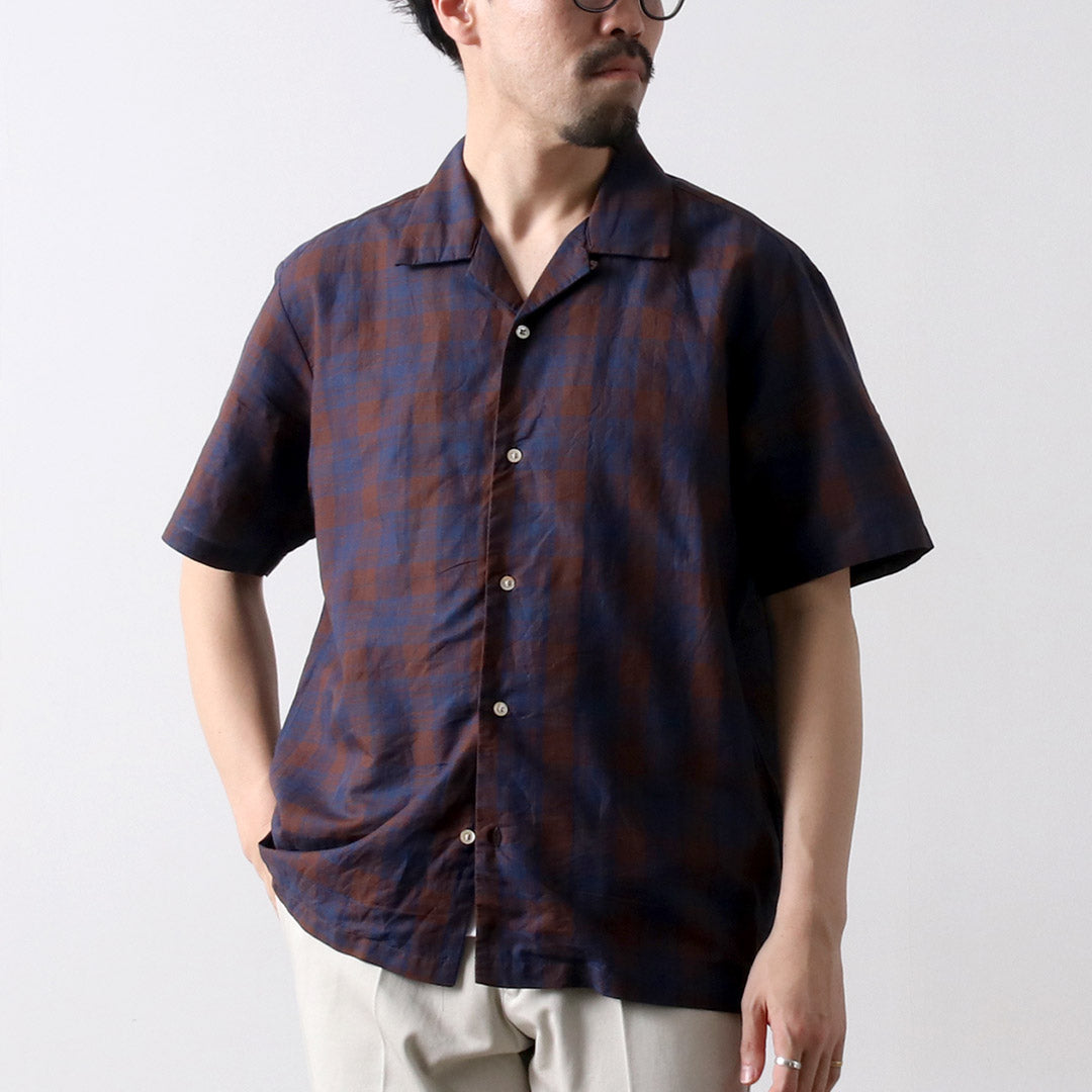 KEMA DESIGNS / 开领短袖衬衫