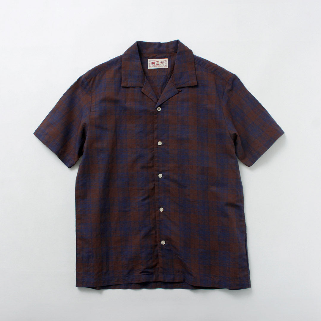 KEMA DESIGNS / 开领短袖衬衫