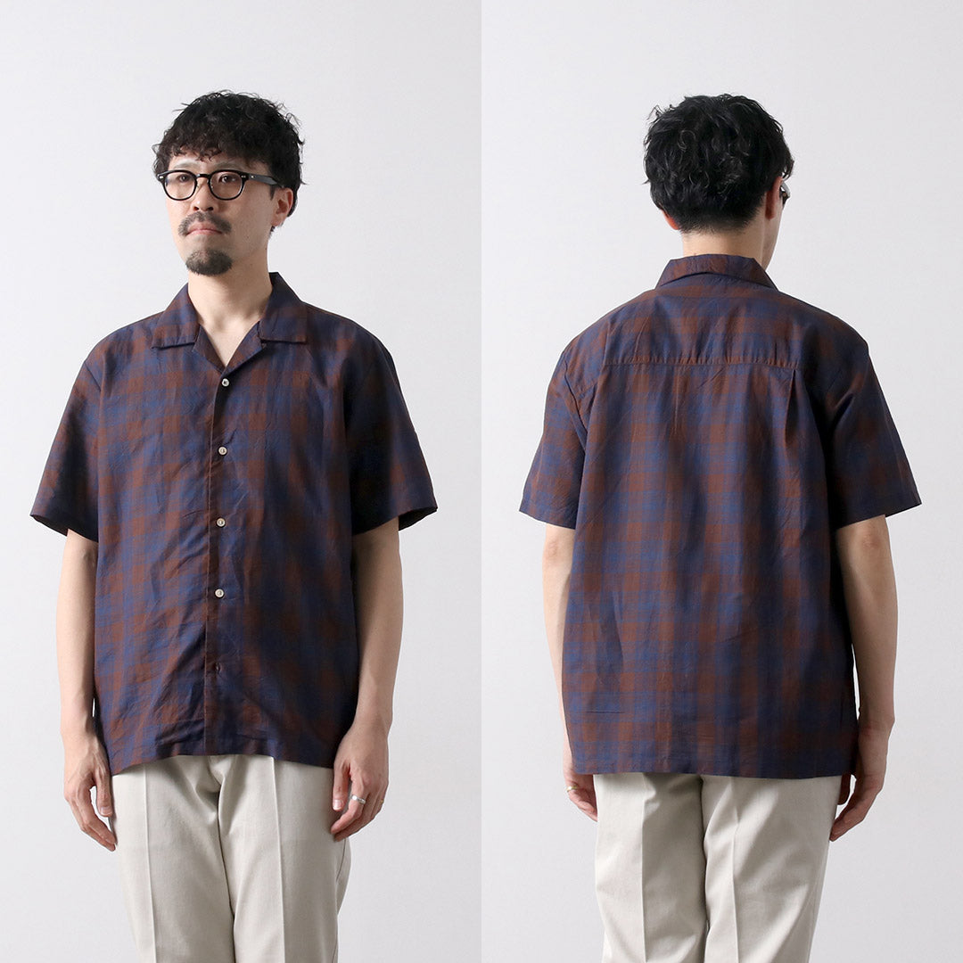 KEMA DESIGNS / 开领短袖衬衫