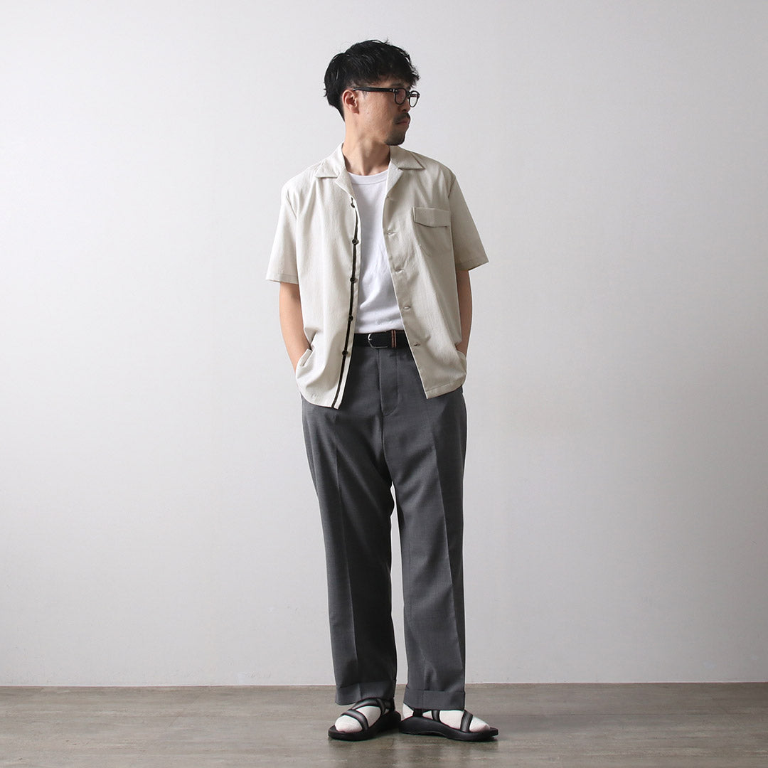 RAG / 圆点空气开领衬衫