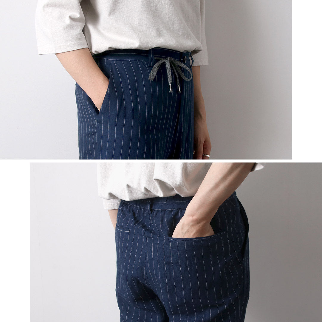 KEMA DESIGNS / 粘膠亞麻休閒褲