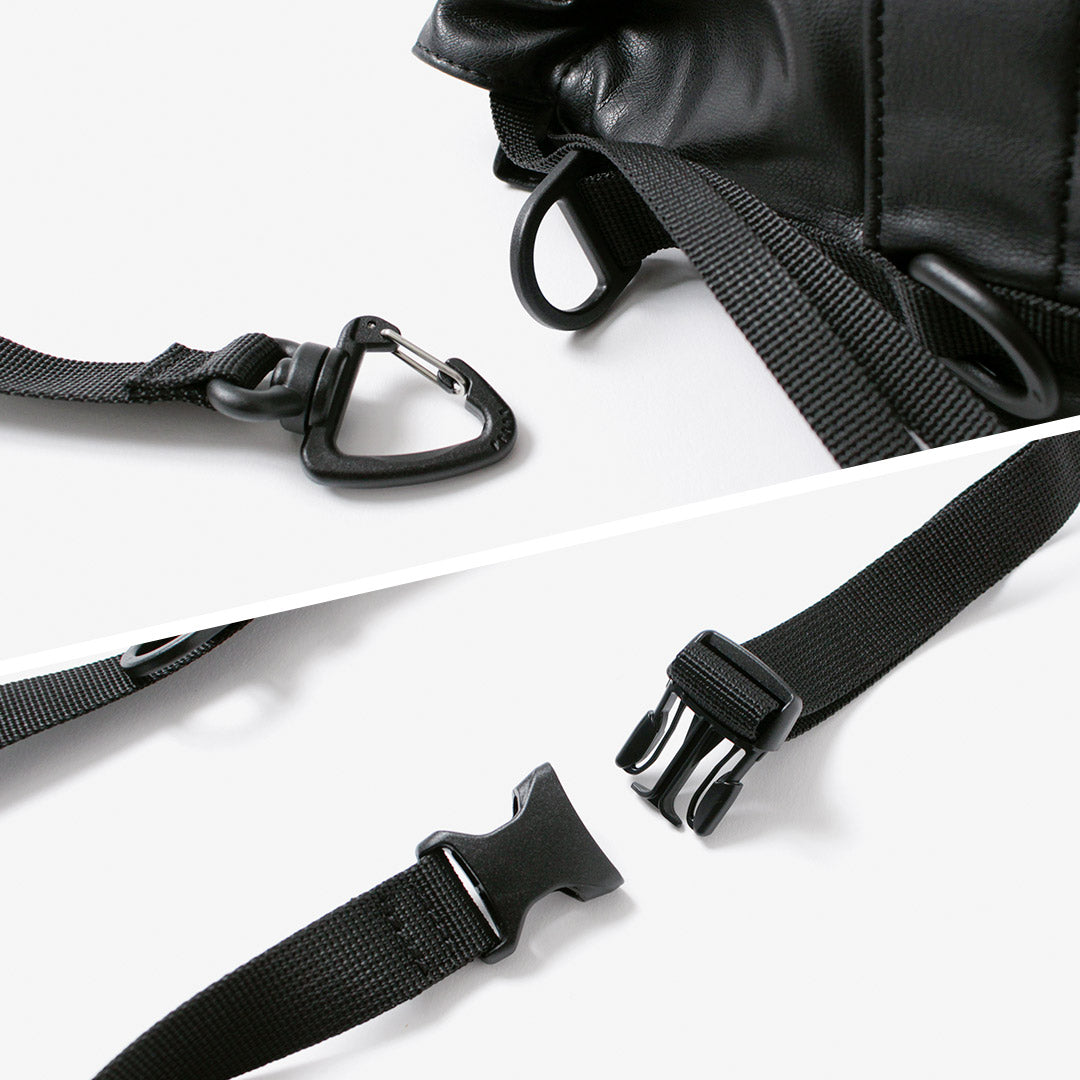 BAICYCLON BY BAGJACK / Sac à cordon en cuir synthétique