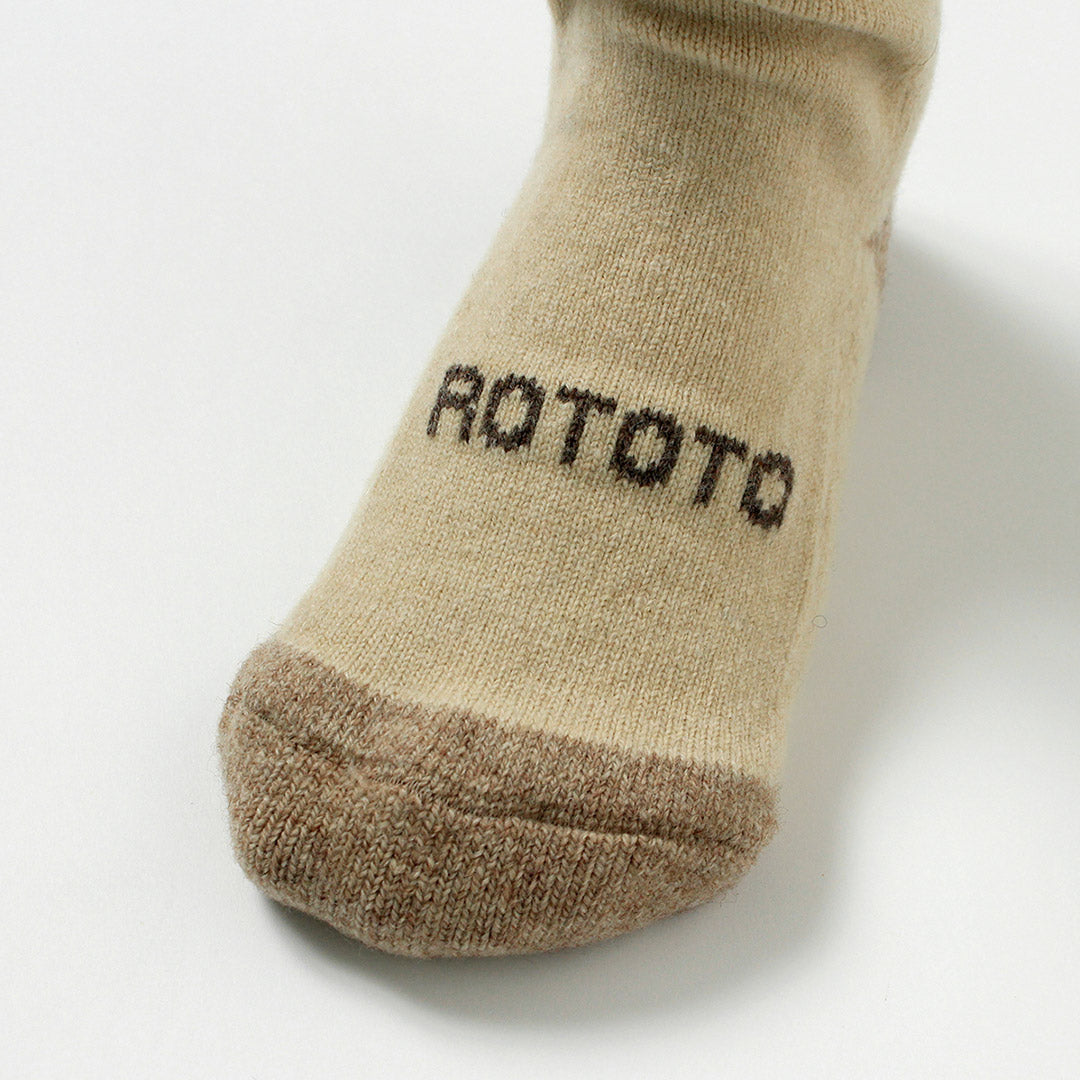 ROTOTO / 美利奴羊毛高筒袜