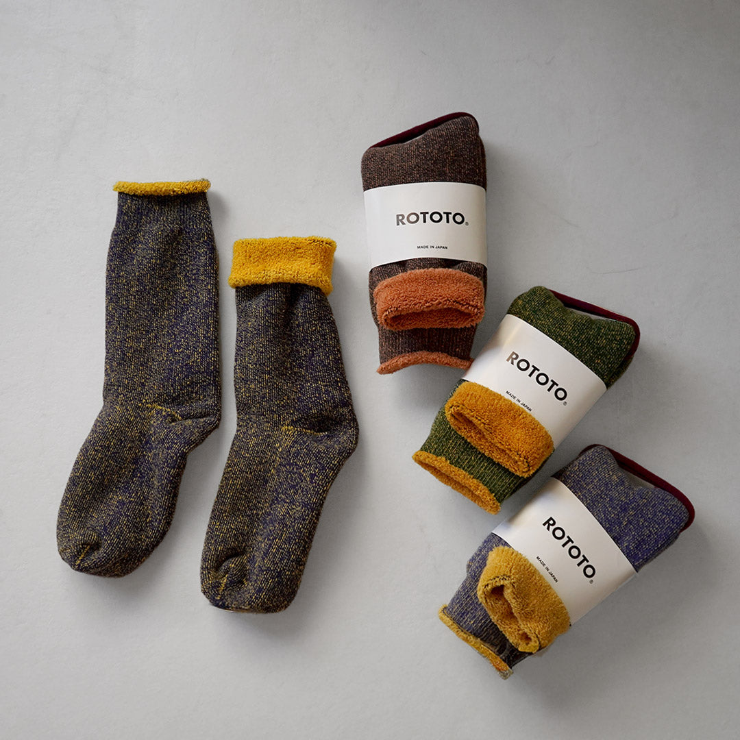 ROTOTO / Chaussettes à poils réversibles