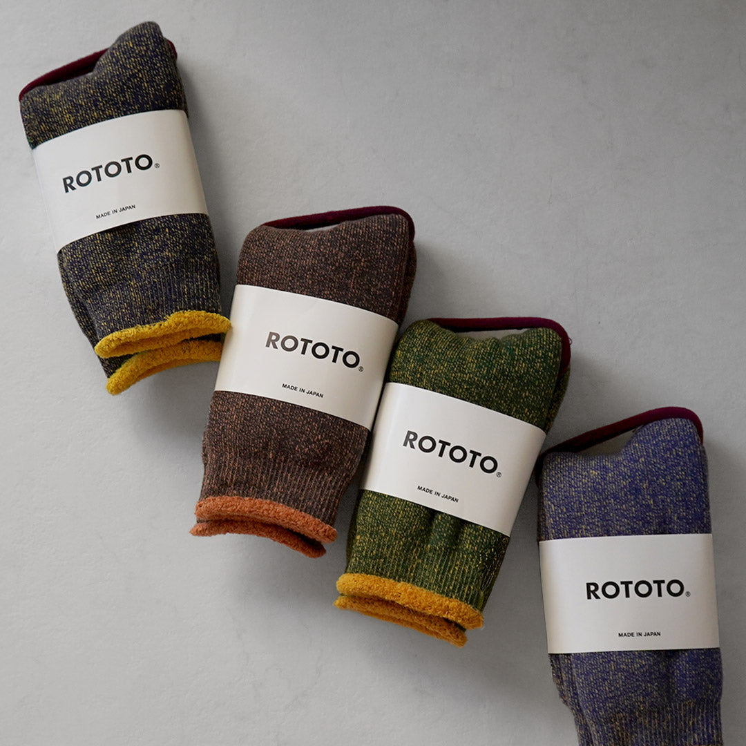 ROTOTO / Chaussettes à poils réversibles